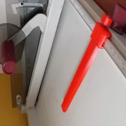 Backgauge / Back ruler for IDEAL paper trimmer / cutter