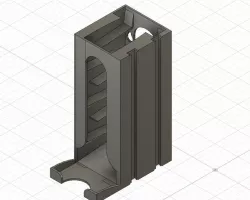 Battery Dispenser AA & AAA stackable - expandable - wall mount