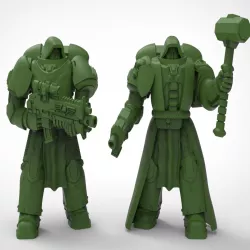 Battle brothers with more robes and gear