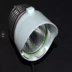 Bike light cap