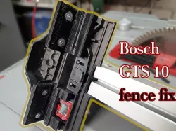 Bosch GTS 10 XC fence sliding fix/upgrade