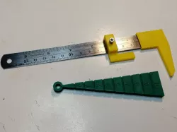 Breadboard Wire Bending Jig & Measuring Tool