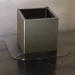 Calibration cube for 0.6mm nozzle - Two walls 0.72mm each