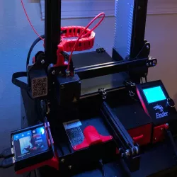 Case for Raspberry P i- 3.5" HDMI Touchscreen for Ender 3, Tevo Tornado, Ender 3 pro etc- Octoprint- UPDATED