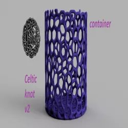 Celtic knot container v2