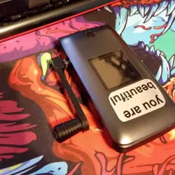 Charging Crank For Dumbphones (Also Doesn't Work on Smartphones)
