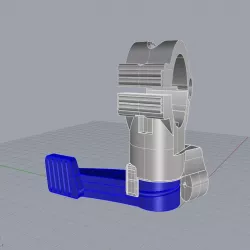 dropper post lever for mountain bike