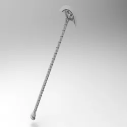 Dusty Sorcerer's Fan Axe