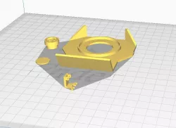 Eaglemoss Delorean  1:8 BTTF reactor plate parts