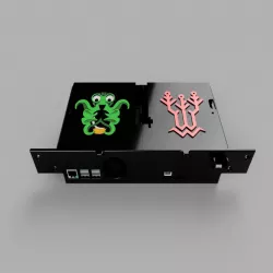 Ender 3 Case SKR 1.1 / 1.3 with SKR and Octoprint Logo