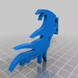 Enderdragon keychain ornament