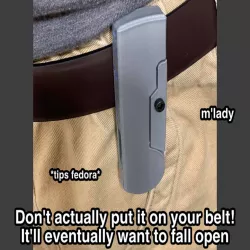 Exchange-A-Blade Remix - Bigger Belt Clip!