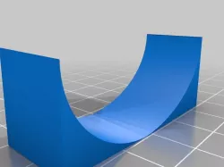 Fingerboard ramp/halfpipe
