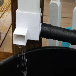 Gutter Splitter Y-pipe water drain adapter