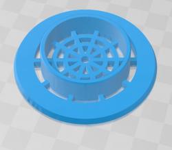 Free 3D file Shower Drain Hair Filter 🚿・3D printing template to