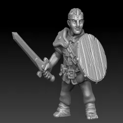 Halfling warrior