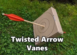 Helical Arrow Vanes