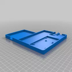Holder for Arduino Uno/Mega/Nano + Breadboard + 4.2 Inch E-Paper Display Modul