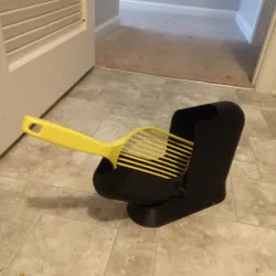 Kitty Litter Scoop Holder with Cover