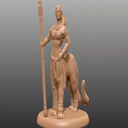 Lamia Lion Variant - Tabletop Miniature