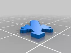 Laser cut or 3d printed minecraft sword