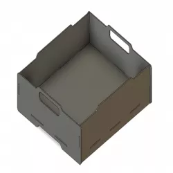 Lasercut Stackable Box 