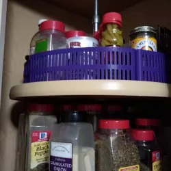 Lazy Susan Cabinet Basket
