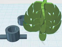 Leaf shaped vertical wind generator
