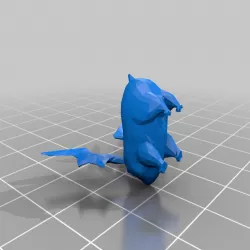 Low Poly Patamon | Digimon