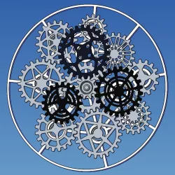Motorized Gear System (Step Data Avaiable)