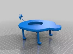 mr saturn table amiibo stand