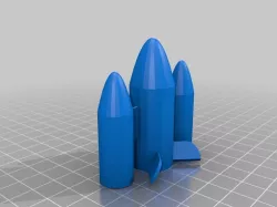 MULTI-COLOR ROCKET PIECE 1