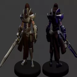 Oathbreaker Paladin Miniature