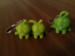 Om Nom keychain