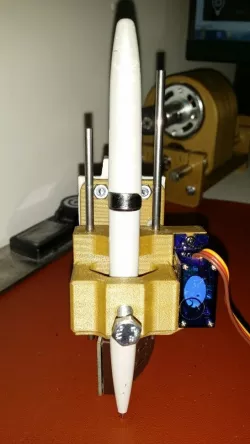 Pen holder for CNC Laser graver