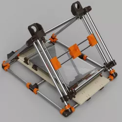Piper Infinity (Piper 4) - Infinite Z 3D Printer (Metric version or 19mm pipe) 