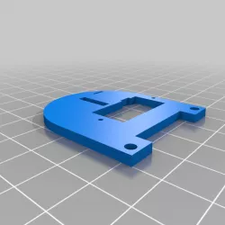 Pixy2 pantilt plate