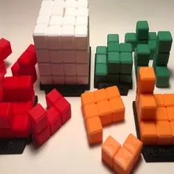Puzzle Cubes with Bases