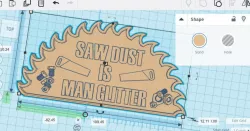 Saw Dust Is Man Glitter + Nuts&bolts