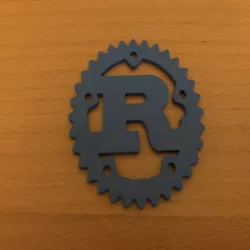 Scaled Down Rust Logo