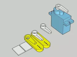 SG90 Servo Horn Extender