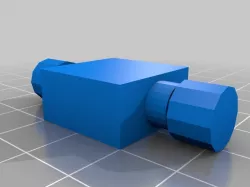 Single 3D Print for Movable Shaft