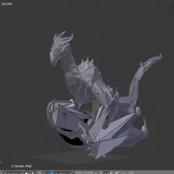 Skyrim Dragon - Posable