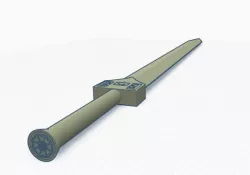 Sokka's Space (Meteorite) Sword
