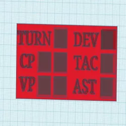 Space Marine Turn Tracker
