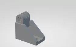 Speargun action cam mount