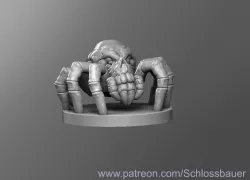 Spider skull