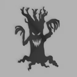 Spooky Tree Wall Art