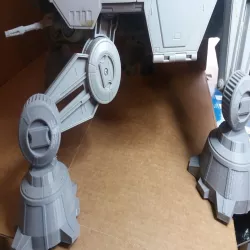 Star Wars Attack of the Clones All Terrain Tactical Enforcer AT-TE Repro Parts Kenner hasbro