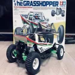 Tamiya Grasshopper upgrades : Rear suspension